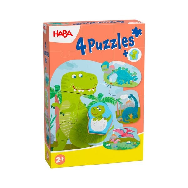 Produktbild: 4 erste Puzzles Dinos