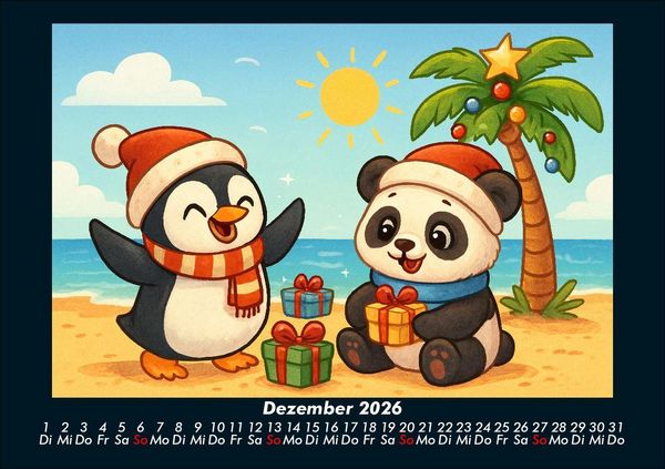 Produktbild: Pico & Pippin in Australien 2026 Fotokalender DIN A5