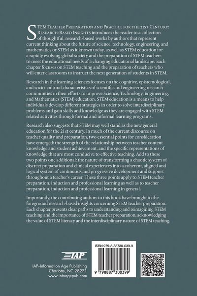 Produktbild: STEM Teacher Preparation and Practice for the 21st Century