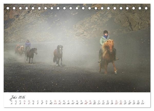 Produktbild: Islandpferde take it Isi (Tischkalender 2026 DIN A5 quer), CALVENDO Monatskalender