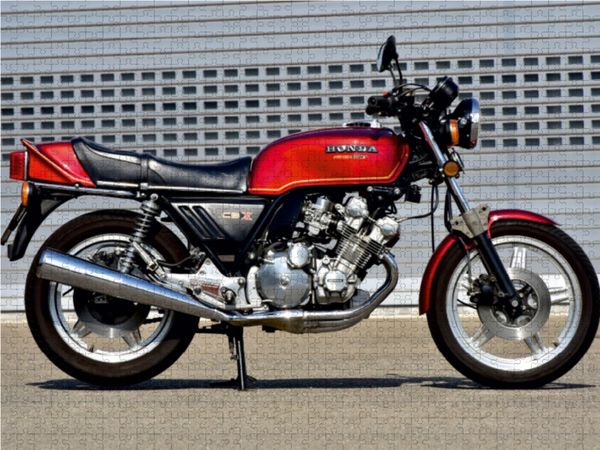 Produktbild: CALVENDO Puzzle Honda CBX 1000 1000 Teile Lege-Gr&ouml;&szlig;e 64 x 48 cm Foto-Puzzle Bild von Ingo Laue