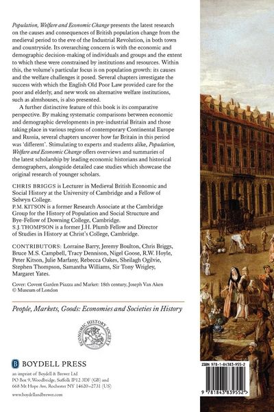 Produktbild: Population, Welfare and Economic Change in Britain, 1290-1834
