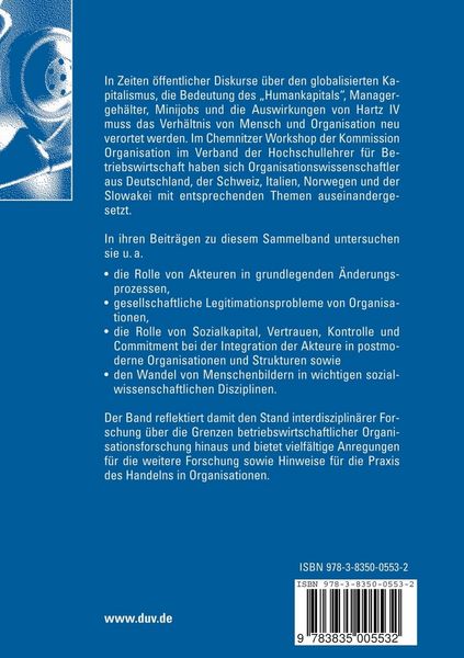 Produktbild: Individuum und Organisation