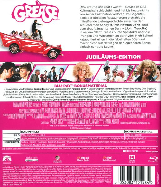 Produktbild: Grease 1 - Remastered