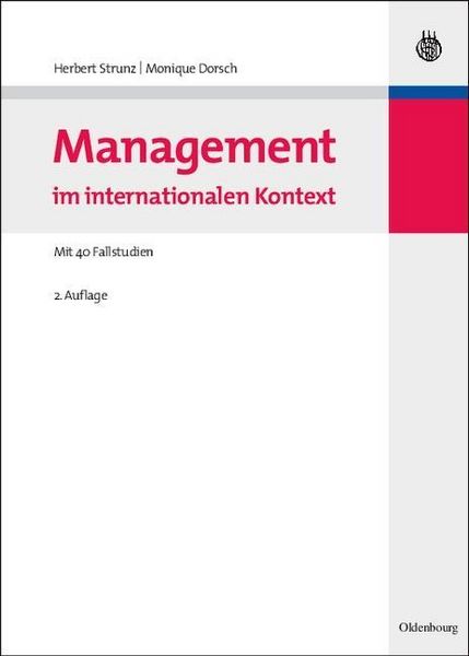 Produktbild: Management im internationalen Kontext