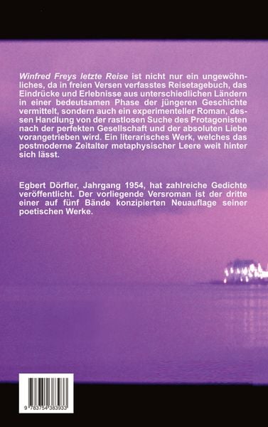 Produktbild: Winfred Freys letzte Reise