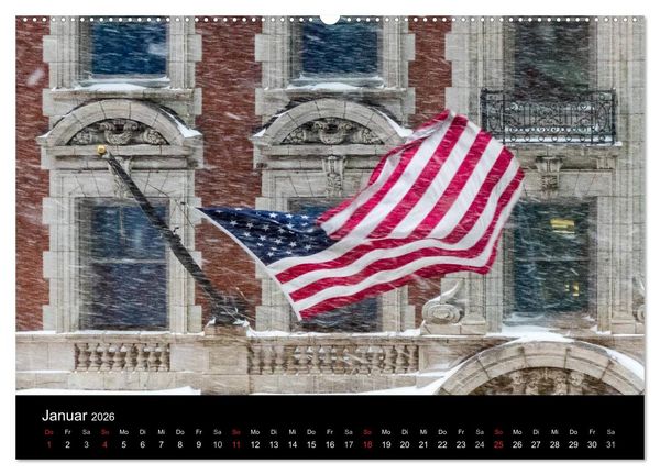 Produktbild: Zu Besuch in New York (Wandkalender 2026 DIN A2 quer), CALVENDO Monatskalender
