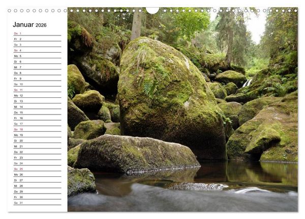 Produktbild: S&uuml;dschwarzwald - Impressionen (Wandkalender 2026 DIN A3 quer), CALVENDO Monatskalender