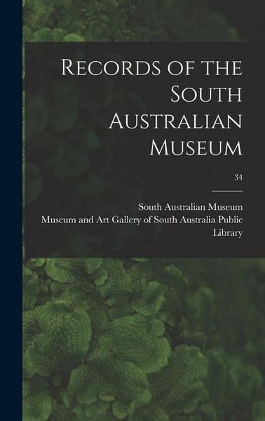 Produktbild: Records of the South Australian Museum; 34