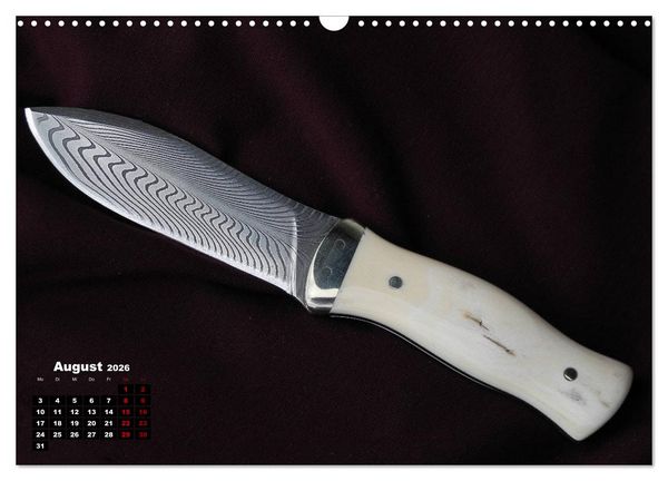 Produktbild: Messer - Leidenschaft in Stahl (Wandkalender 2026 DIN A3 quer), CALVENDO Monatskalender