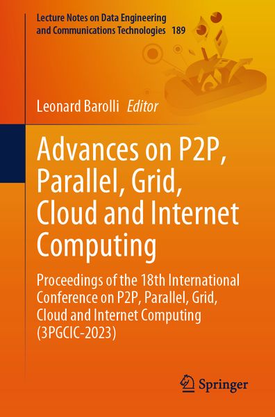 Produktbild: Advances on P2P, Parallel, Grid, Cloud and Internet Computing