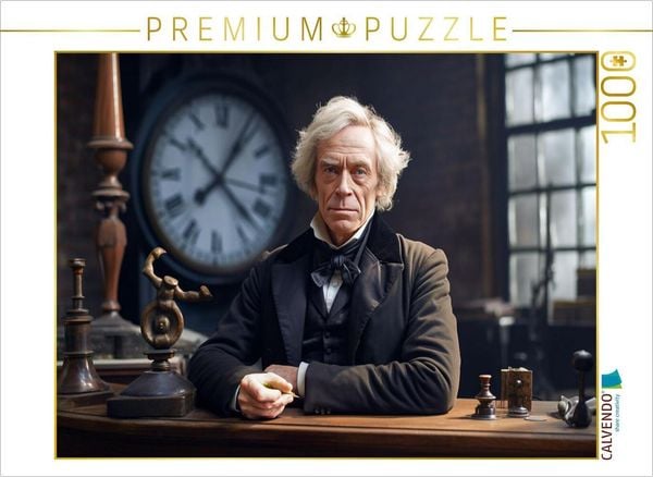 Produktbild: CALVENDO Puzzle Michael Faraday | 1000 Teile Lege-Gr&ouml;&szlig;e 64x48cm Foto-Puzzle f&uuml;r gl&uuml;ckliche Stunden