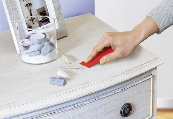 Produktbild: Edding 8901 4-8901-1-4049 M&ouml;bel-Reparaturwachs-Set Wei&szlig;