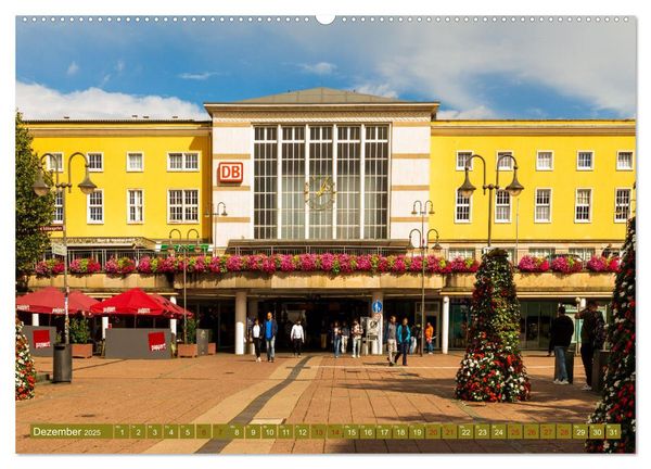 Fulda in Bildern - Das Herz Hessens (hochwertiger Premium Wandkalender 2025 DIN A2 quer), Kunstdruck in Hochglanz