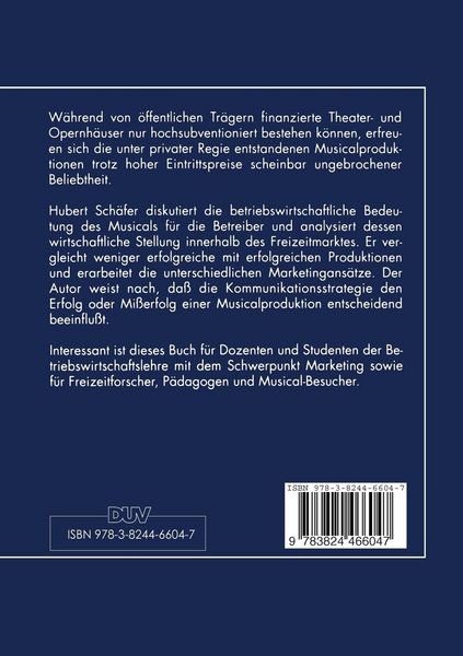 Produktbild: Musicalproduktionen