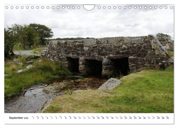 Produktbild: Charming - Mystic Devon Dartmoor, South England (Wall Calendar 2026 DIN A4 landscape), CALVENDO 12 Month Wall Calendar