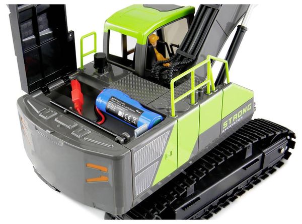 Produktbild: Amewi Kettenbagger G071E 1:18 RC Funktionsmodell Baufahrzeug