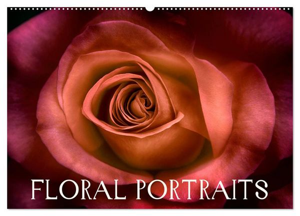 Floral Portraits - Blumen Impression (Wandkalender 2026 DIN A2 quer), CALVENDO Monatskalender