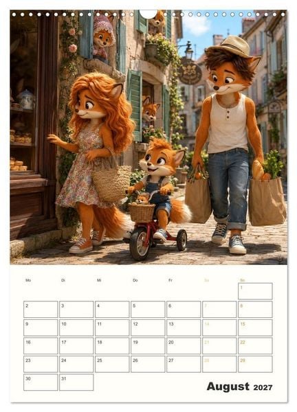 Produktbild: Kleines Pfotengl&uuml;ck (Wandkalender 2027 DIN A3 hoch), CALVENDO Monatskalender