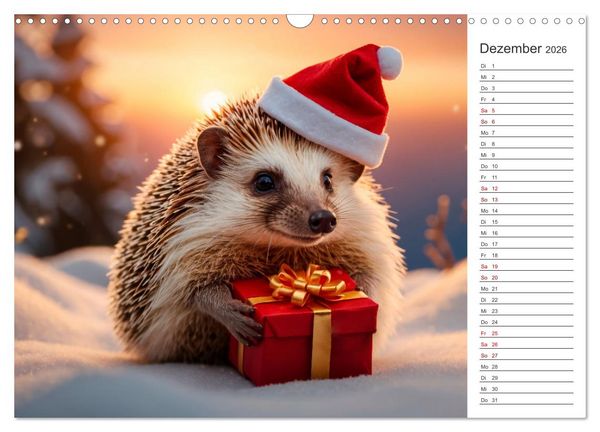 Produktbild: Stachelstars (Wandkalender 2026 DIN A3 quer), CALVENDO Monatskalender
