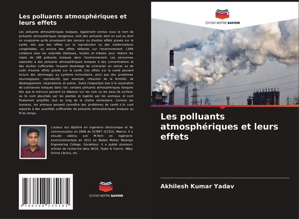 Produktbild: Les polluants atmosph&eacute;riques et leurs effets