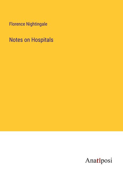 Produktbild: Notes on Hospitals