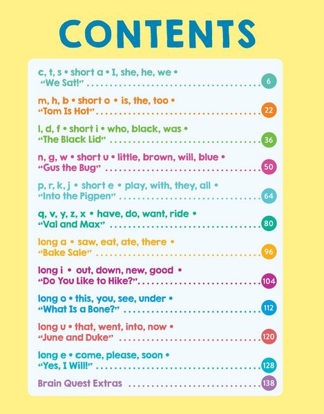 Produktbild: Brain Quest Phonics Workbook: Kindergarten