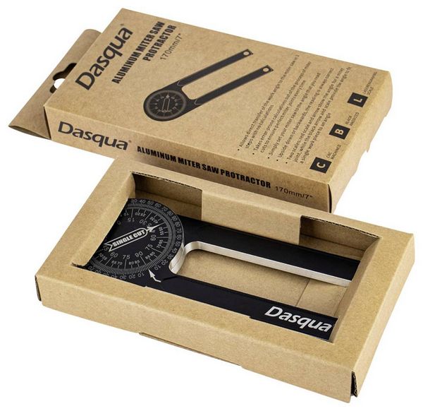 Produktbild: Dasqua 1804-1006 Gehrungss&auml;gen-Winkelmesser 90&deg;