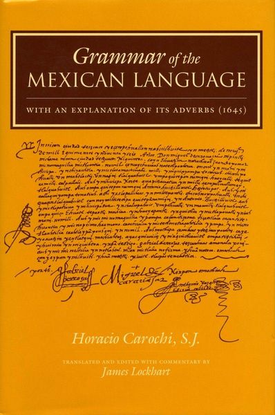 Produktbild: Grammar of the Mexican Language with an Explanation of Its Adverbs