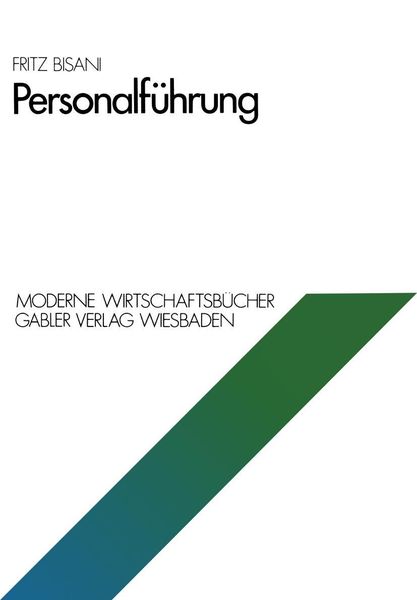 Produktbild: Personalf&uuml;hrung