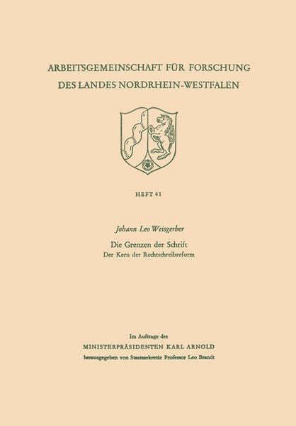 Produktbild: Die Grenzen der Schrift. Der Kern der Rechtschreibreform