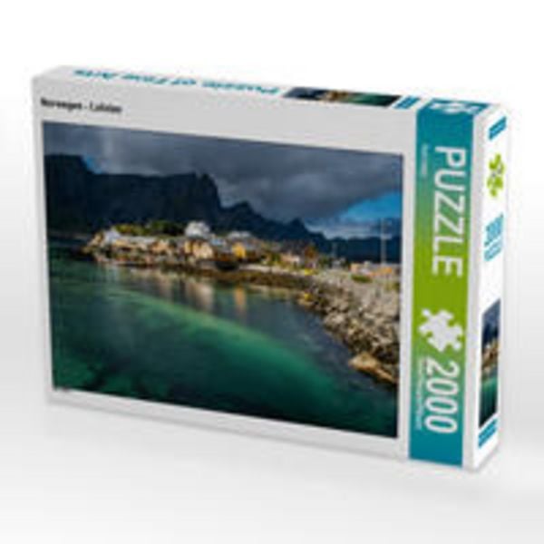CALVENDO Puzzle Norwegen - Lofoten | 2000 Teile Lege-Größe 90 × 67 cm Foto-Puzzle für glückliche Stunden