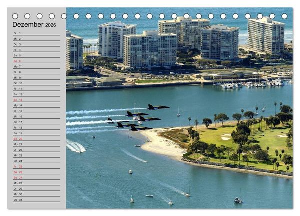 Produktbild: Kalifornien. Die goldene Westk&uuml;ste (Tischkalender 2026 DIN A5 quer), CALVENDO Monatskalender