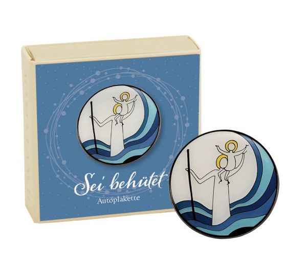 Produktbild: Autoplakette Christophorus, in Geschenkschachtel