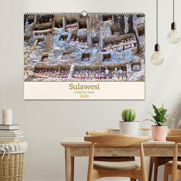 Produktbild: Sulawesi Im Reich der Torajas (Wandkalender 2026 DIN A2 quer), CALVENDO Monatskalender