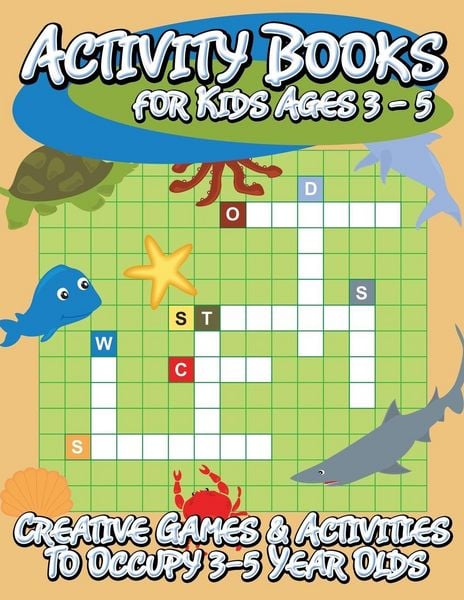 Produktbild: Activity Books for Kids Ages 3 - 5 (Creative Games & Activities to Occupy 3-5 Year Olds)