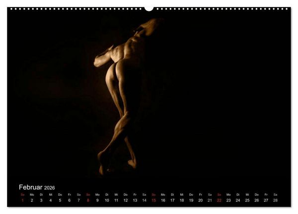Produktbild: M&Auml;NNER - AKTE ZWISCHEN KRAFT UND SINNLICHKEIT (Wandkalender 2026 DIN A2 quer), CALVENDO Monatskalender