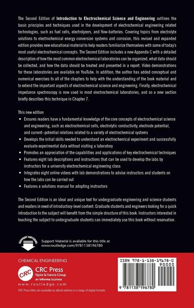 Produktbild: Introduction to Electrochemical Science and Engineering
