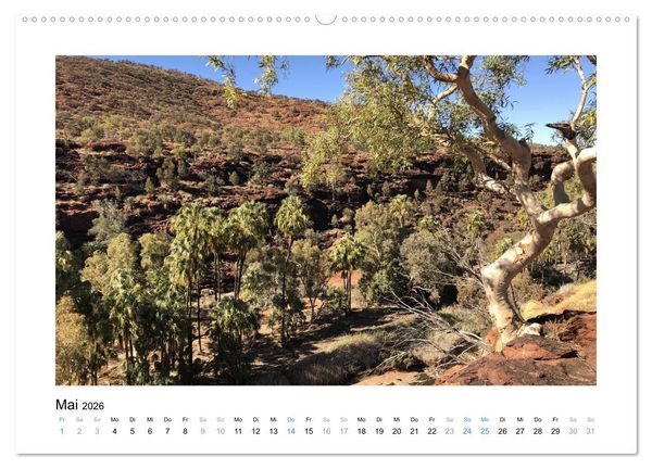 Produktbild: Traumziel Australien - Im Red Centre 2026 (hochwertiger Premium Wandkalender 2026 DIN A2 quer), Kunstdruck in Hochglanz
