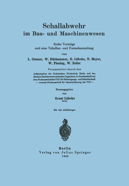 Produktbild: Schallabwehr im Bau- und Maschinenwesen