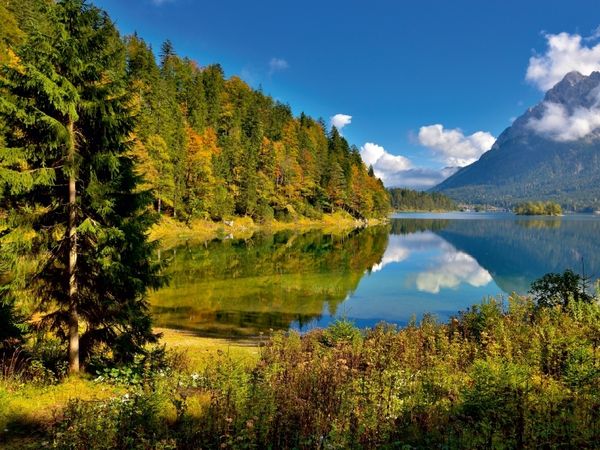 Produktbild: Goldener Herbst am Eibsee (Puzzle)