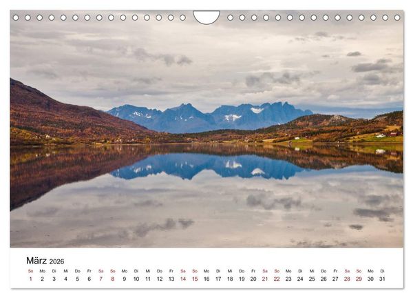 Produktbild: Skandinavien - Hoch im Norden (Wandkalender 2026 DIN A4 quer), CALVENDO Monatskalender