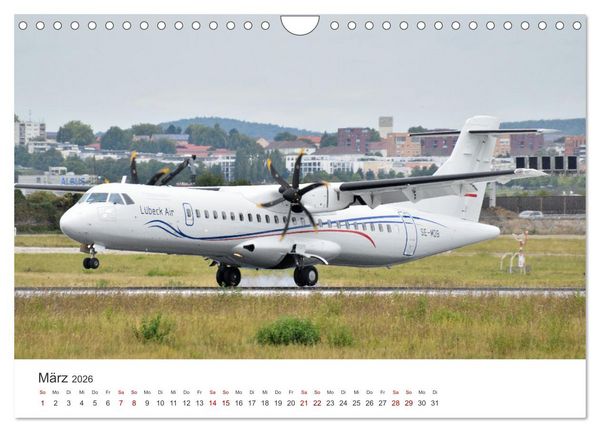 Produktbild: Ein Jahr am Flughafen Stuttgart (Wandkalender 2026 DIN A4 quer), CALVENDO Monatskalender