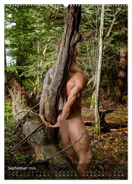 Produktbild: Naturburschen... intim (hochwertiger Premium Wandkalender 2026 DIN A2 hoch), Kunstdruck in Hochglanz