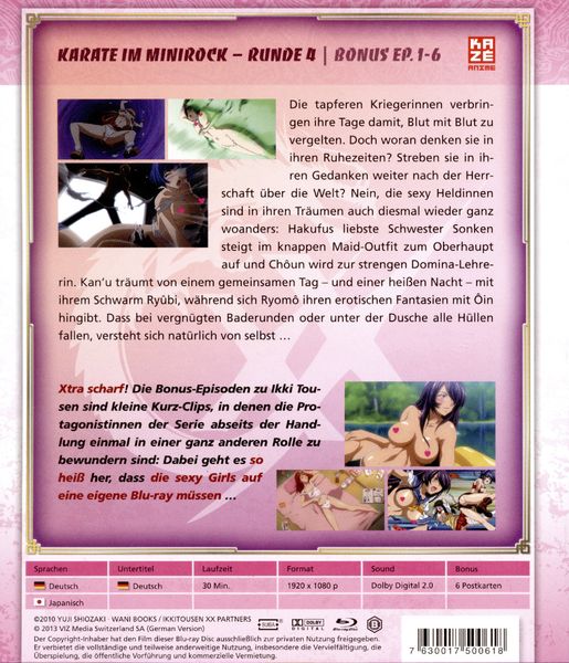 Produktbild: Ikki Tousen: Xtreme Xecutor OVAs 1-6