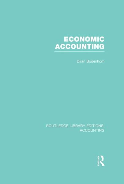 Produktbild: Economic Accounting (RLE Accounting)
