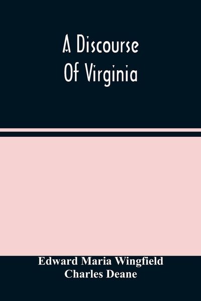Produktbild: A Discourse Of Virginia