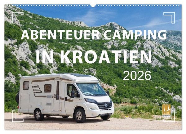 Produktbild: Abenteuer Camping in Kroatien (Wandkalender 2026 DIN A2 quer), CALVENDO Monatskalender