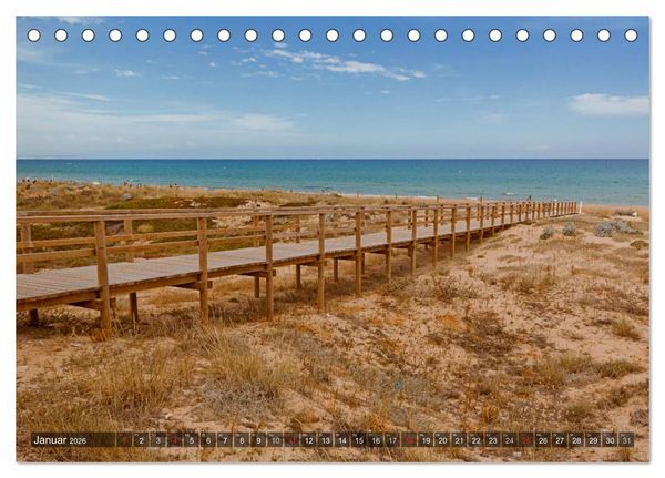 Produktbild: Unterwegs an der Costa Blanca (Tischkalender 2026 DIN A5 quer), CALVENDO Monatskalender