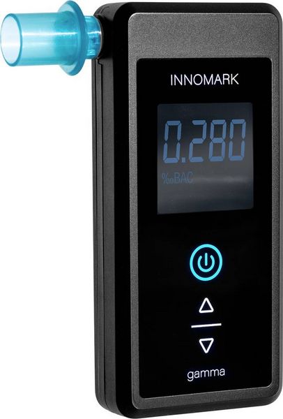 Produktbild: ACE INNOMARK gamma Alkoholtester Schwarz 0.07 bis 4.00 &permil; inkl. Display